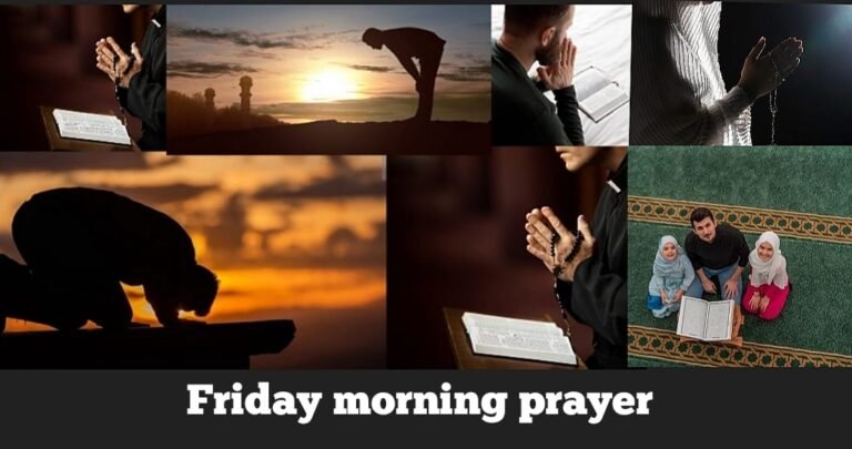 Friday morning prayer