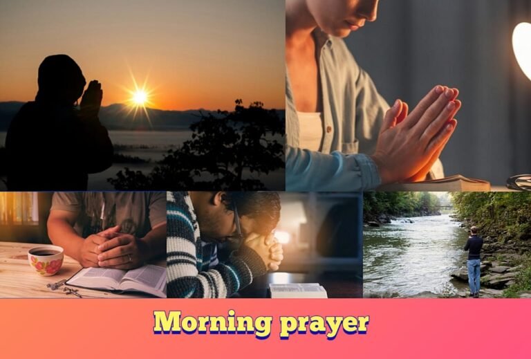 Saturday morning prayer